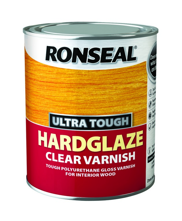 Ronseal Hardglaze Varnish - Clear